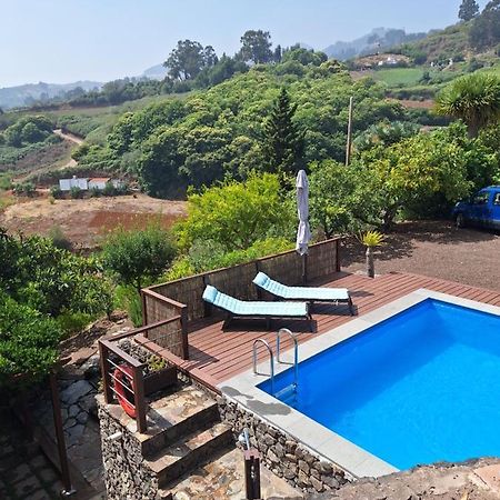 Casa Rural Con Piscina Privada El Roble Moya  Luaran gambar