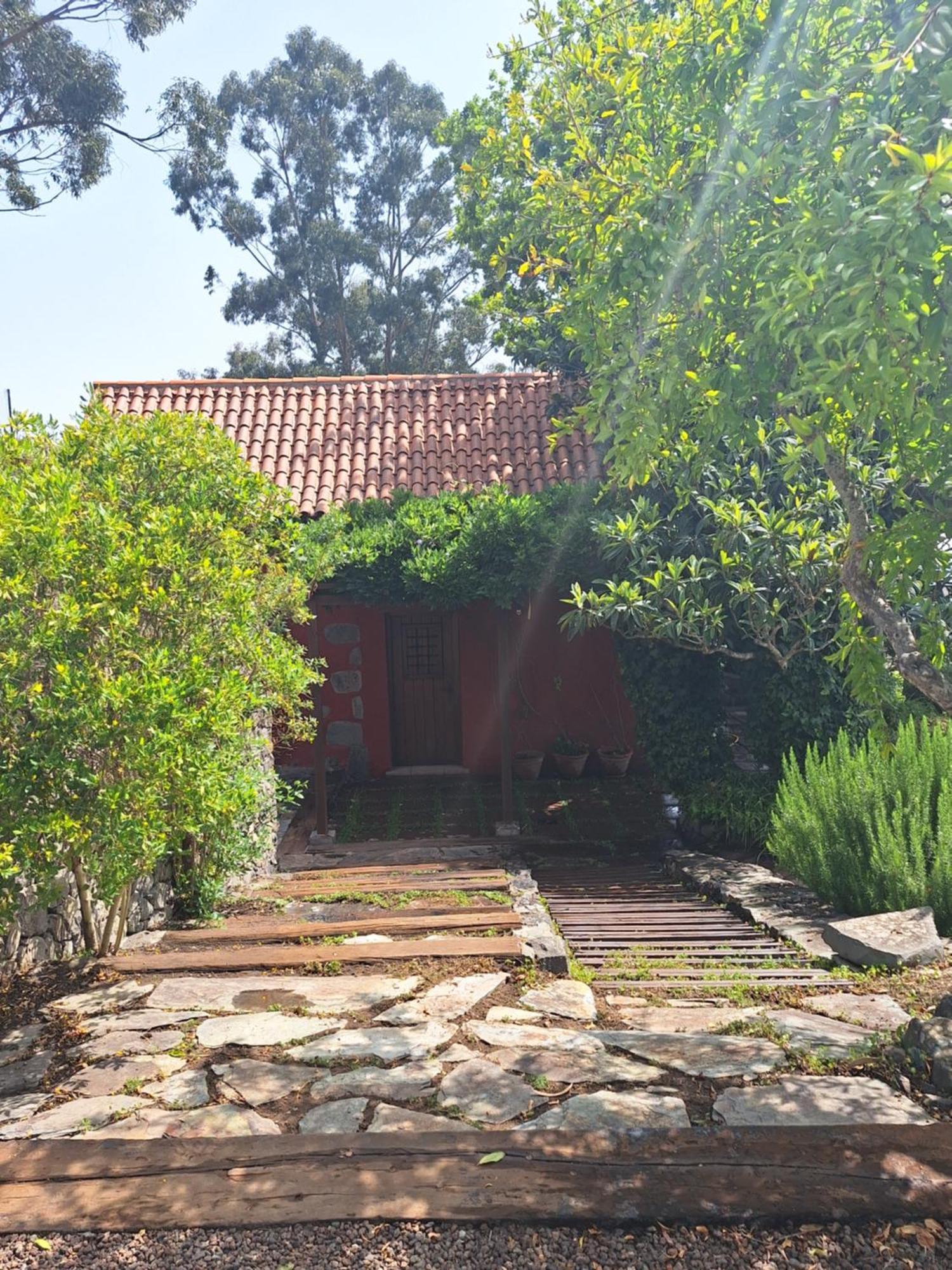 Casa Rural Con Piscina Privada El Roble Moya  Luaran gambar