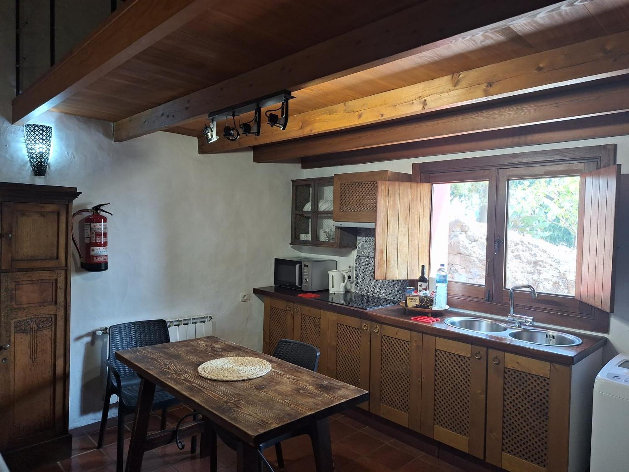 Casa Rural Con Piscina Privada El Roble Moya  Luaran gambar